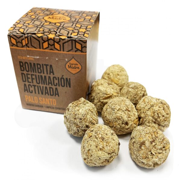 Bombitas Palo Santo Sagrada Madre 8pz