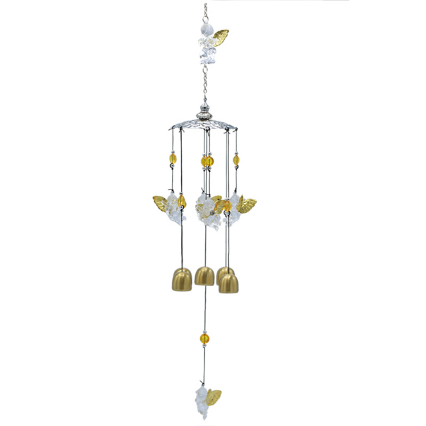 campana del vento con 5 angeli 65 cm