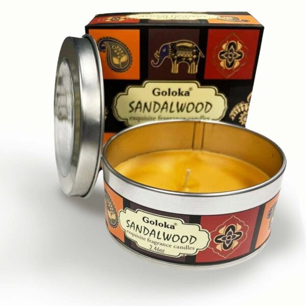 Candela profumata Goloka Sandalo 70g