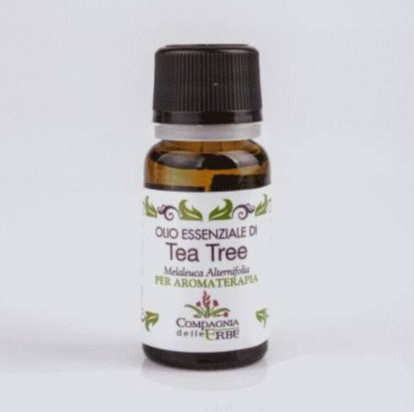 tea tree olio essenziale 100% puro 10ml